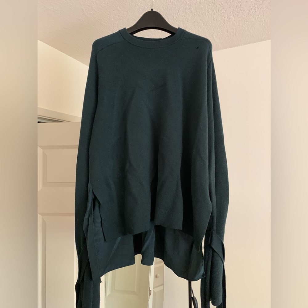 Tibi designer wool and silk combo Sweater